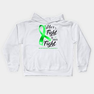 Neurofibromatosis Awareness HER FIGHT IS OUR FIGHT Kids Hoodie